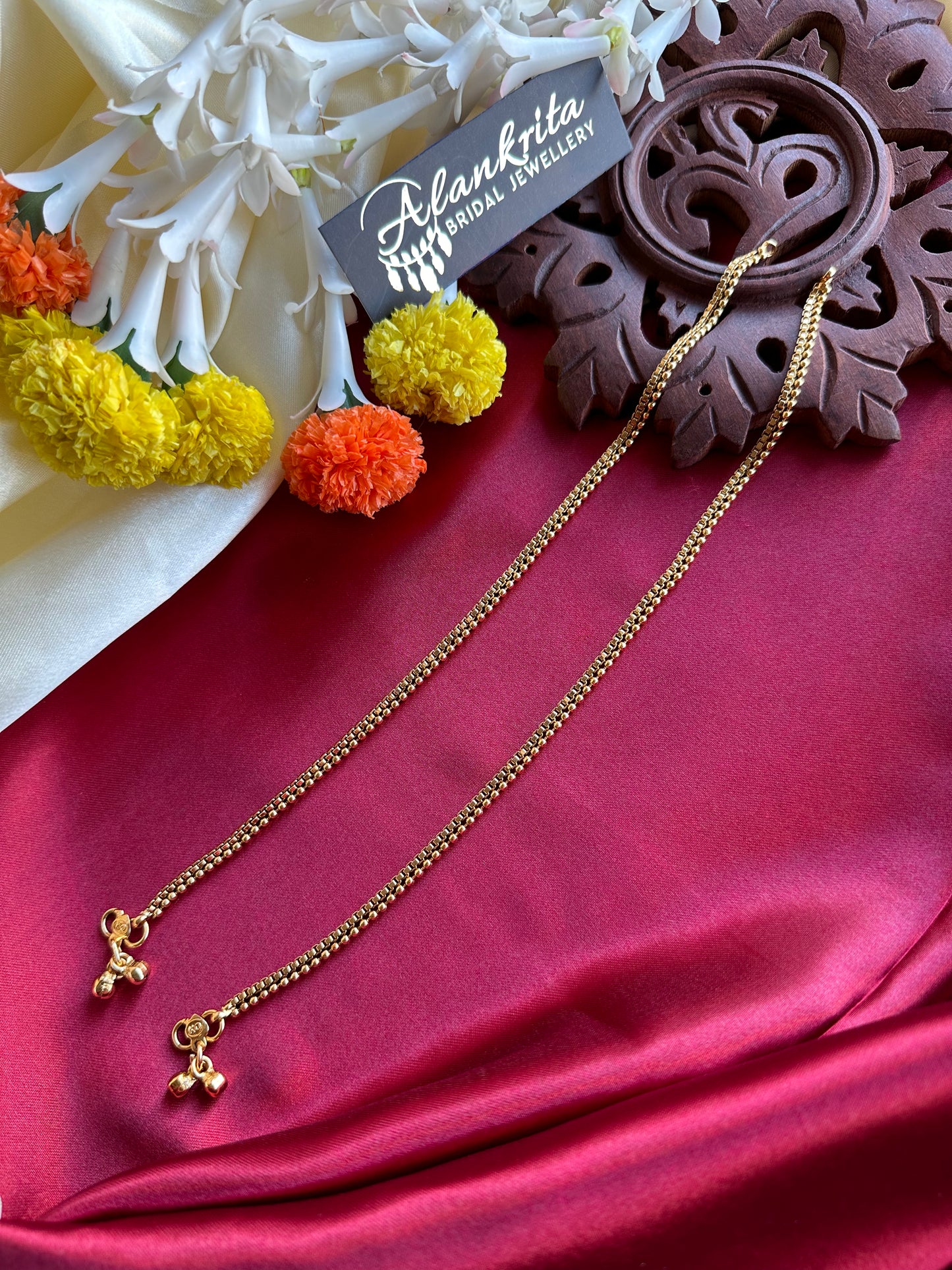 Gold look alike Anklet