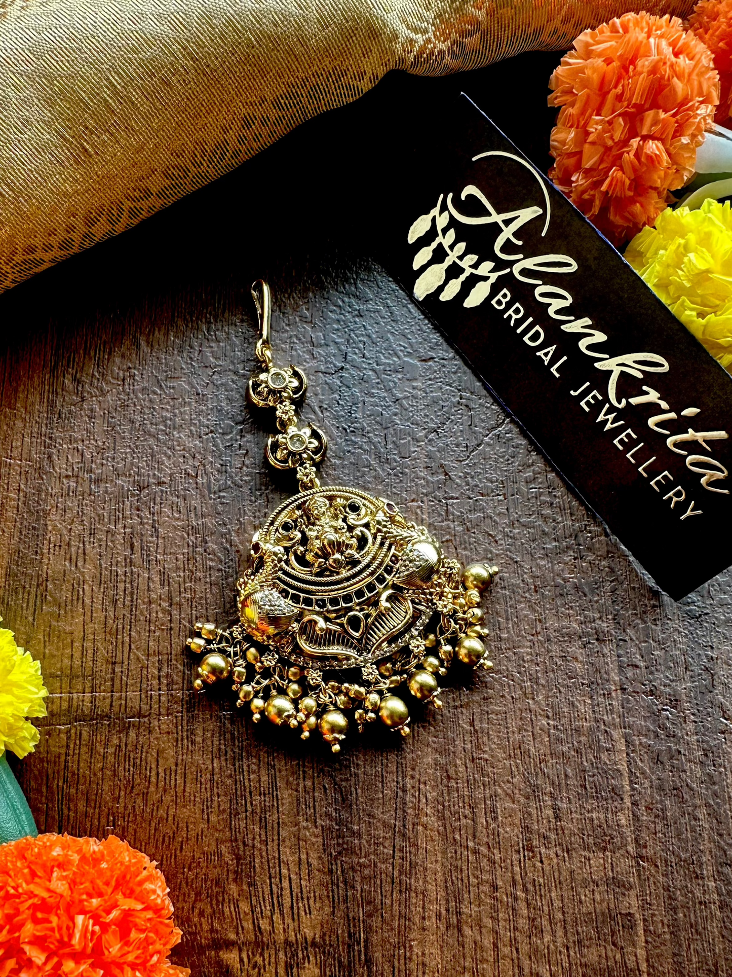 Premium Antique Lakshmi Chutti / Tikka