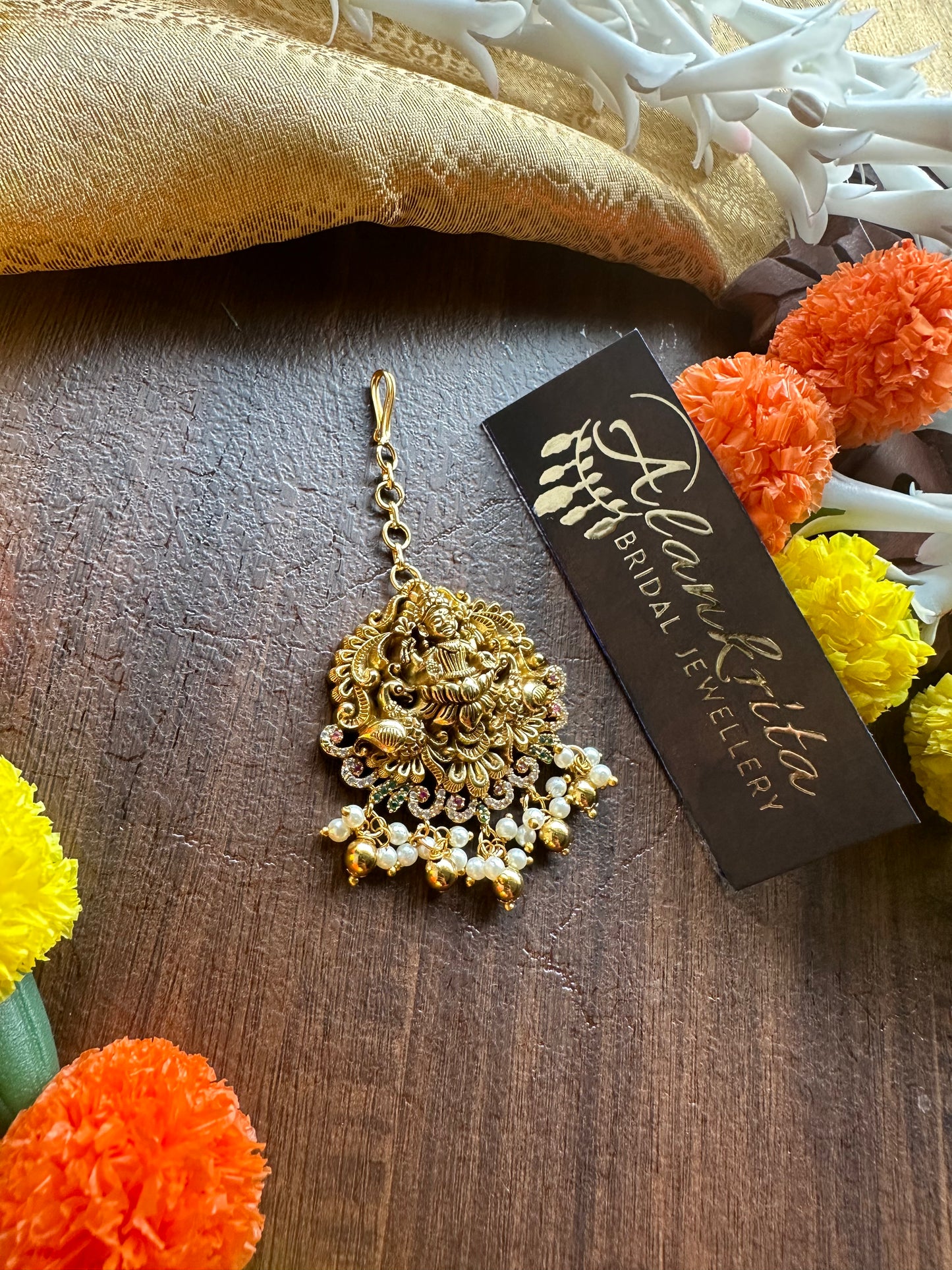 Premium Lakshmi Chutti / Tikka with AD Stones