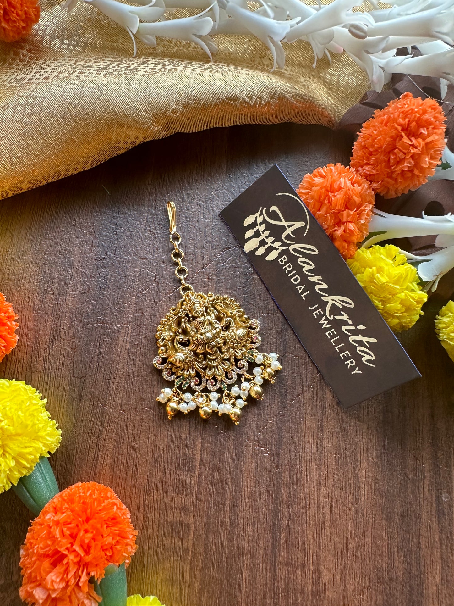 Premium Lakshmi Chutti / Tikka with AD Stones