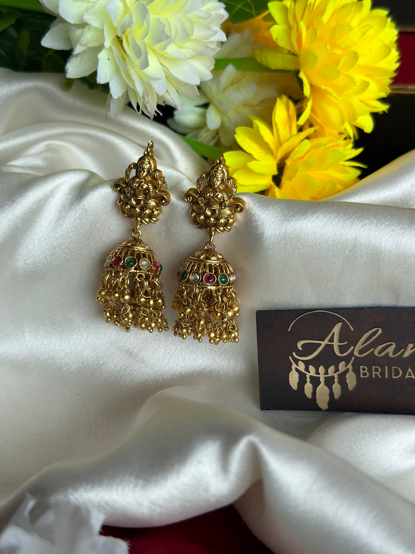Premium Antique Lakshmi Jhumka