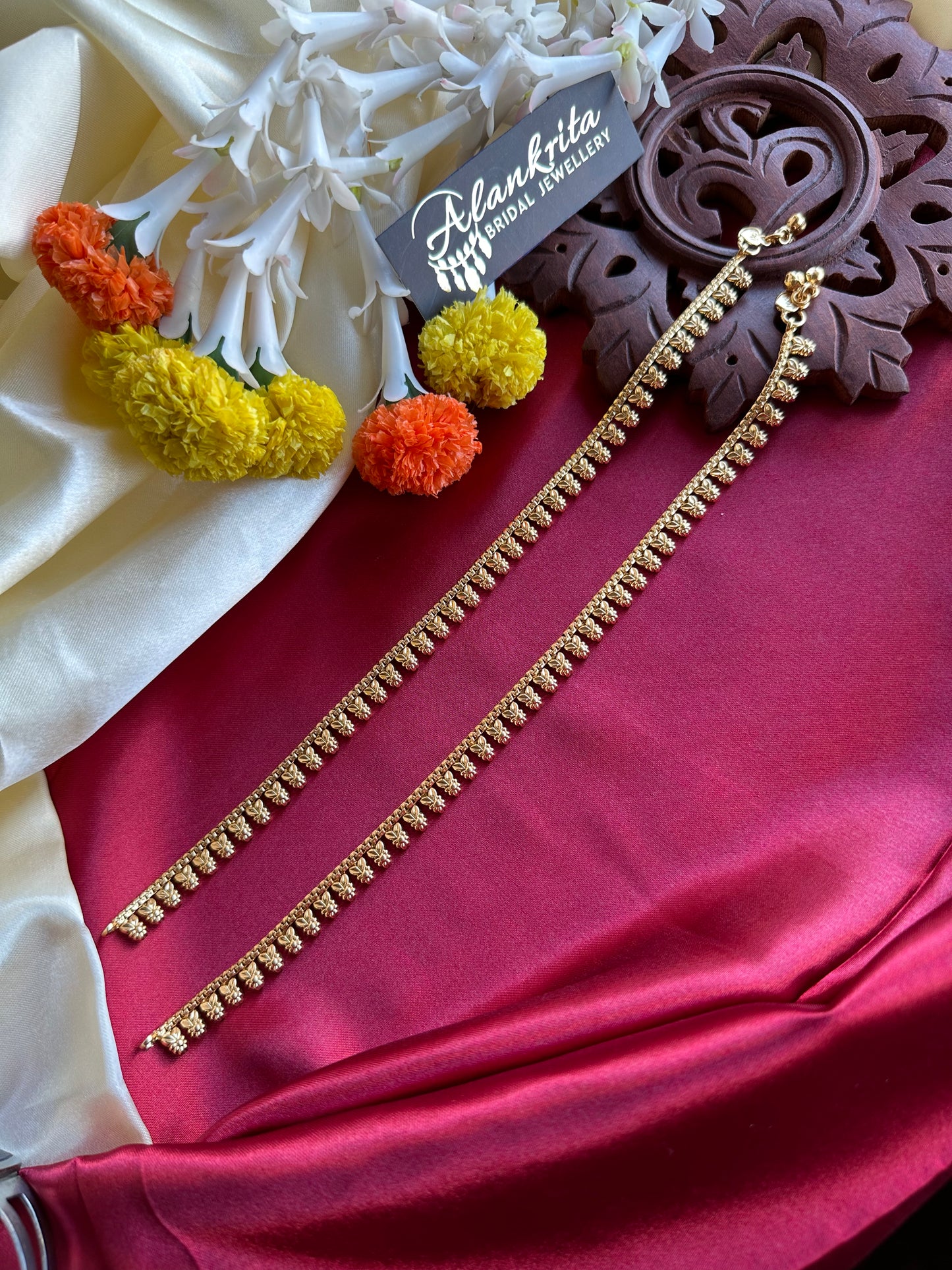 Premium Gold Look Like Anklet
