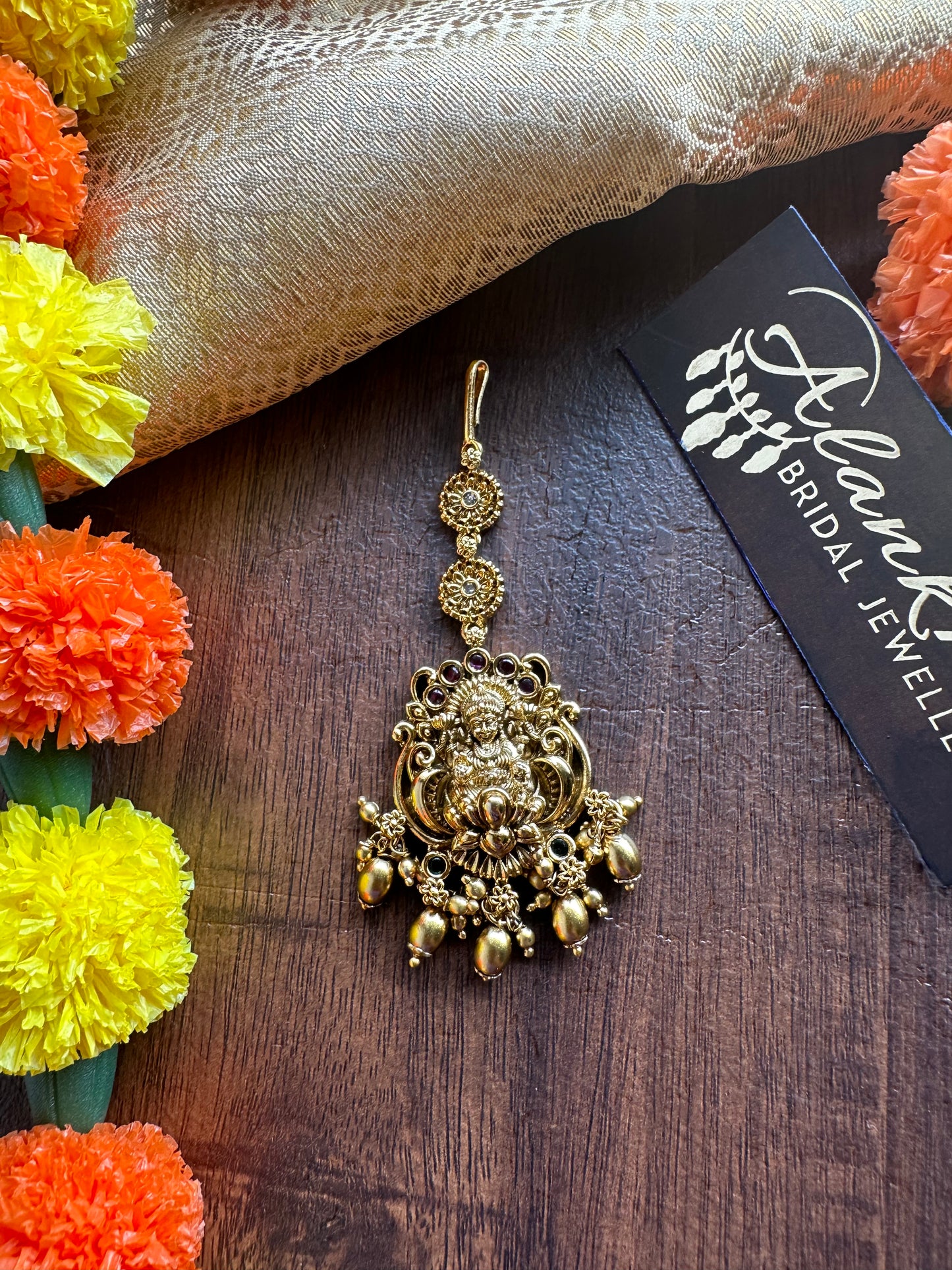 Premium Antique Lakshmi Chutti / Tikka