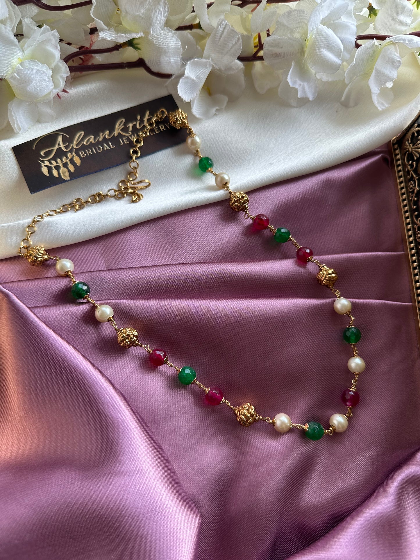 Gold Look Like Beaded Mala