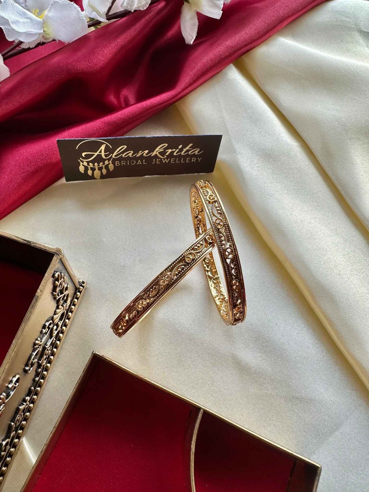 Premium Gold Look Alike Bangles