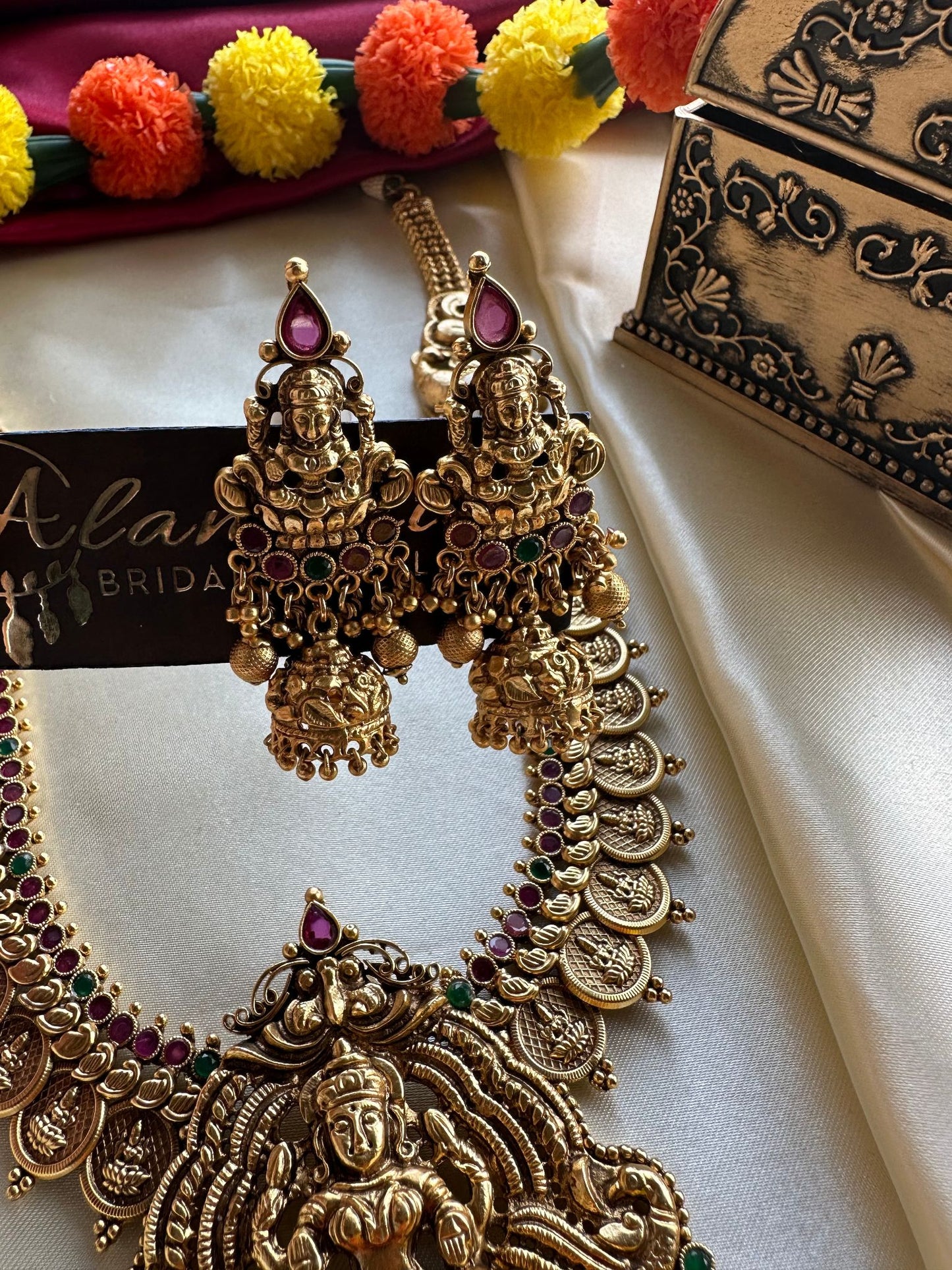 Premium Antique Lakshmi Coin Haram