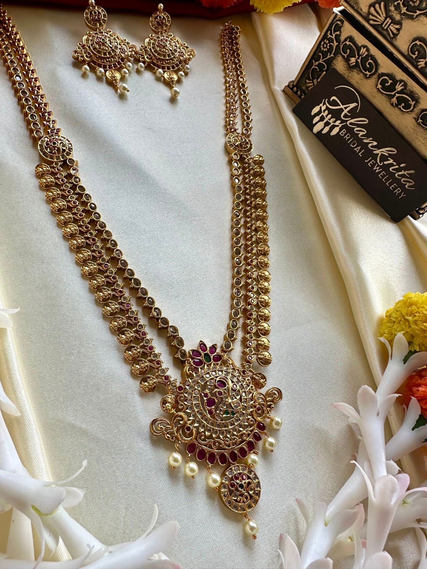 Two Layered Long Haram with Kemp & AD Stones