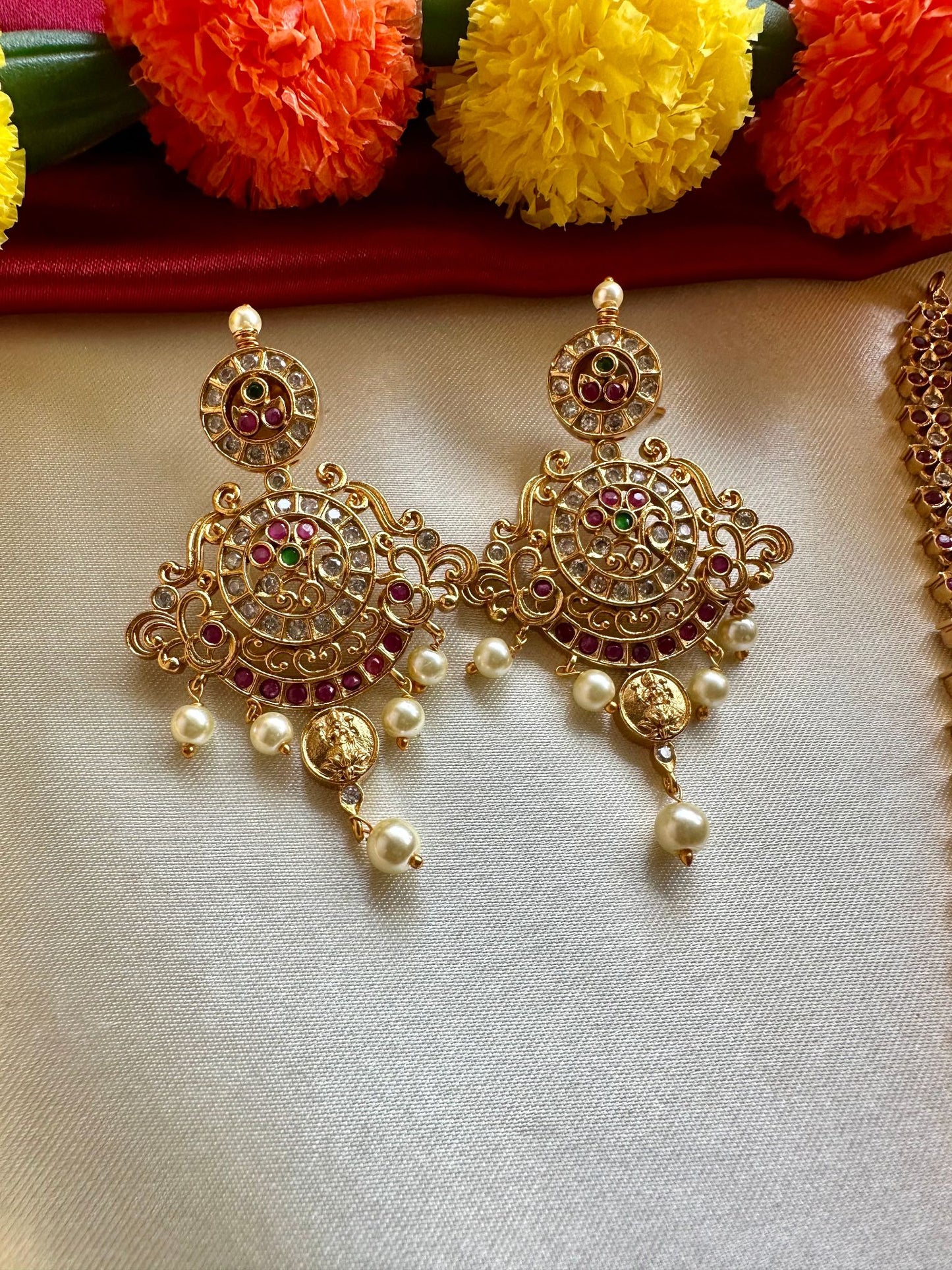 Two Layered Long Haram with Kemp & AD Stones