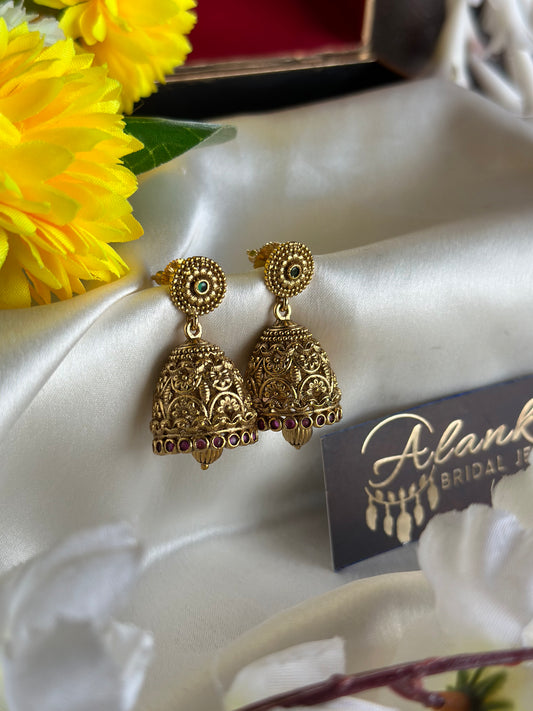 Premium Gold Alike Jhumka