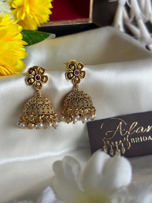 Premium Gold Alike Jhumka