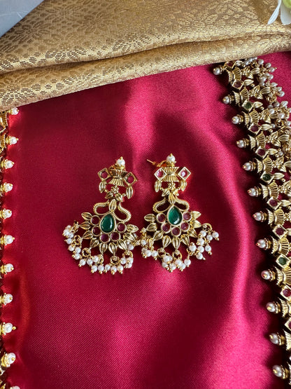 Premium Guttapusalu Short Necklace