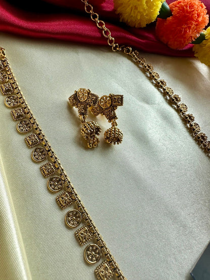 Simple Gold Look Alike Long Haram